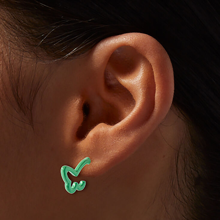 Mixed Shape Hoop Earrings - 3 Pack,