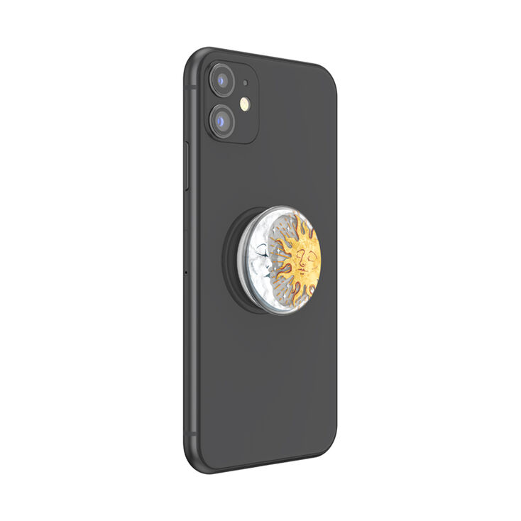 PopSockets&reg; Swappable PopGrip - PlantCore&trade; Translucent Sun and Moon,