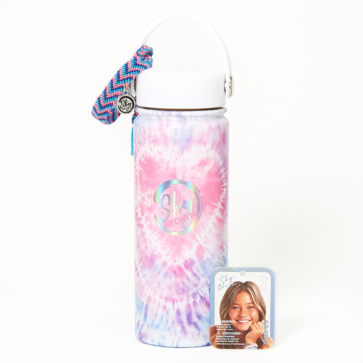 Sky Brown&trade; Tie Dye Water Bottle - Purple,