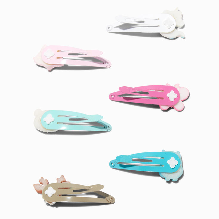Claire&#39;s Club Animal Snap Hair Clips - 6 Pack,