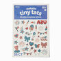 Stars &amp; Stripes Mini Metallic Temporary Tattoo Pack - 35 Pack,