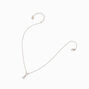Rose Gold-tone Cubic Zirconia Blush Pink Pearl Jewelry Set - 2 Pack,