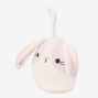 Squishmallows&trade; 3.5&quot; Claire&#39;s Exclusive Ombre Bunny Soft Toy Bag Clip,