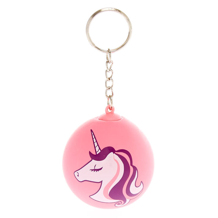 Claire's Porte-clés licorne avec boule antistress