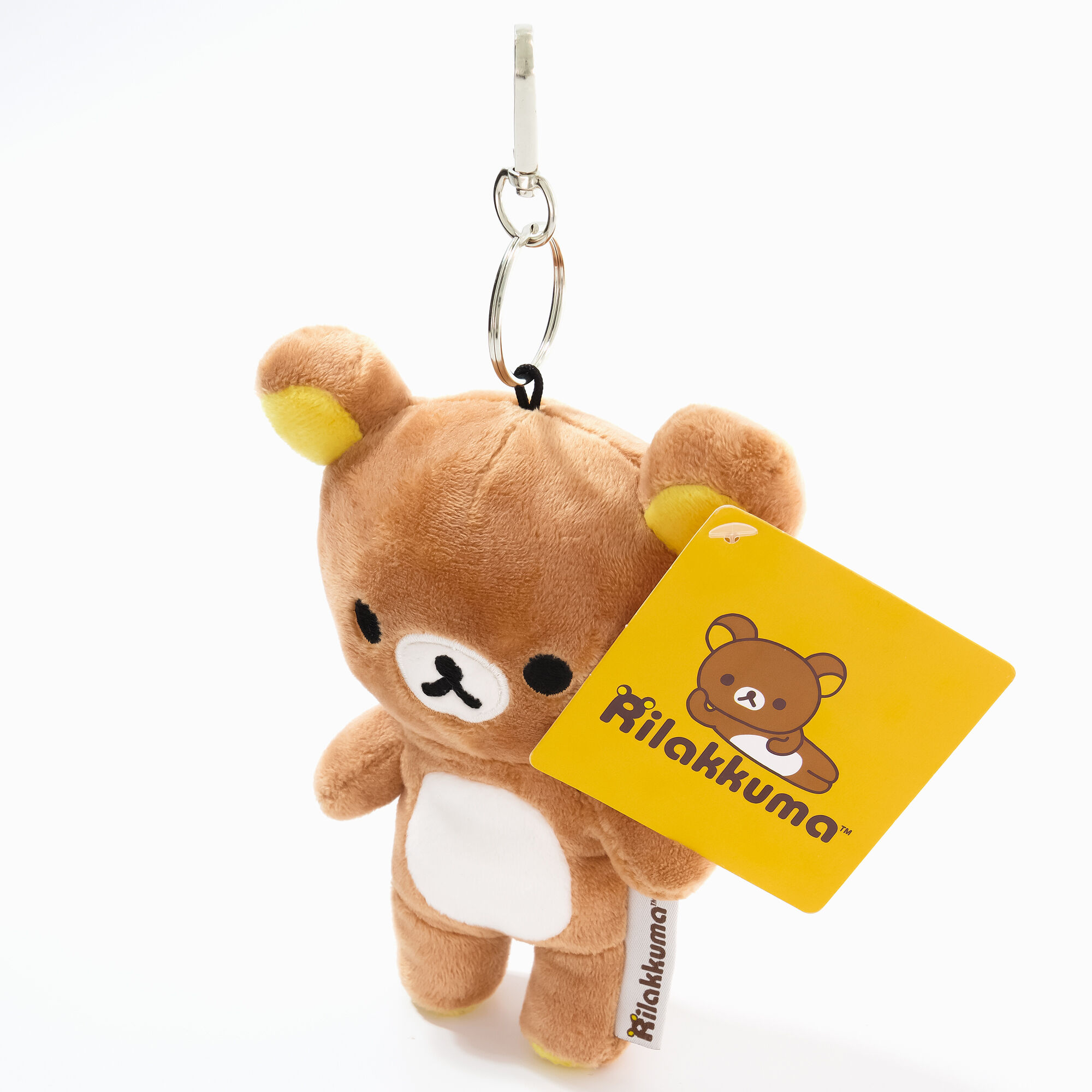 View Claires Rilakkuma Soft Toy Keyring information