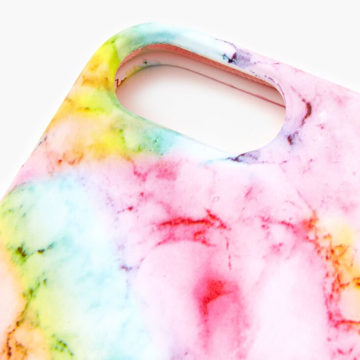 Pastel Rainbow Marble Phone Case - Fits iPhone 6/7/8 SE,