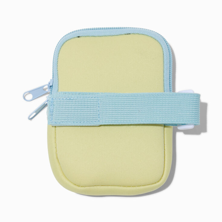 Pastel Yellow Water Bottle Pouch,