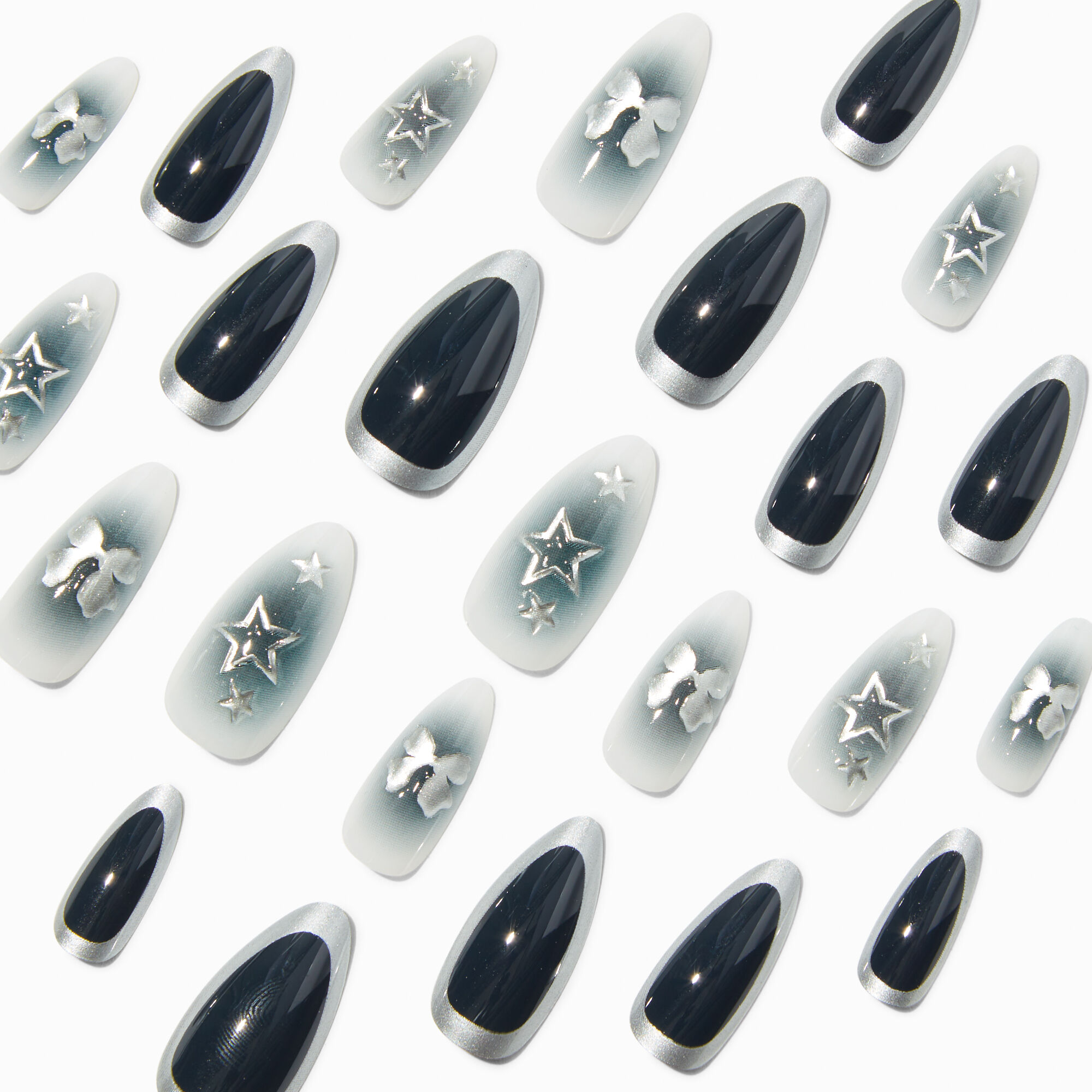 Black Angle Retro Edgy Sunglasses,