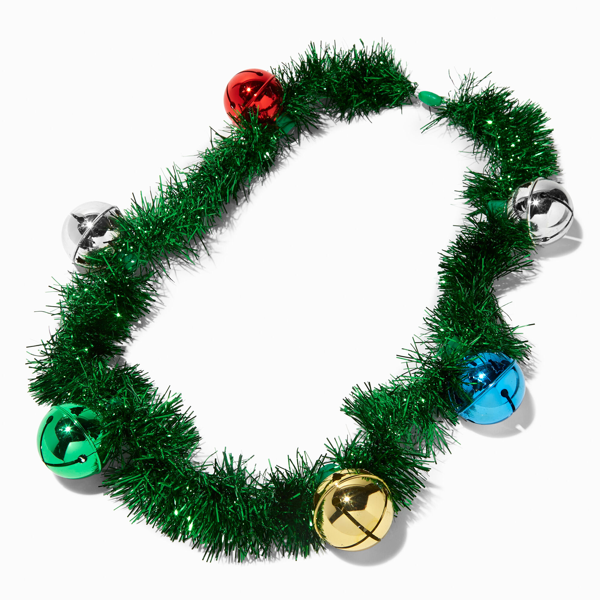 Christmas Tree Jingle Bells Necklace,