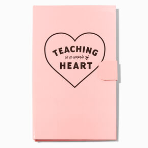 &quot;Teaching Is a Work of Heart&quot; Stationery Set,