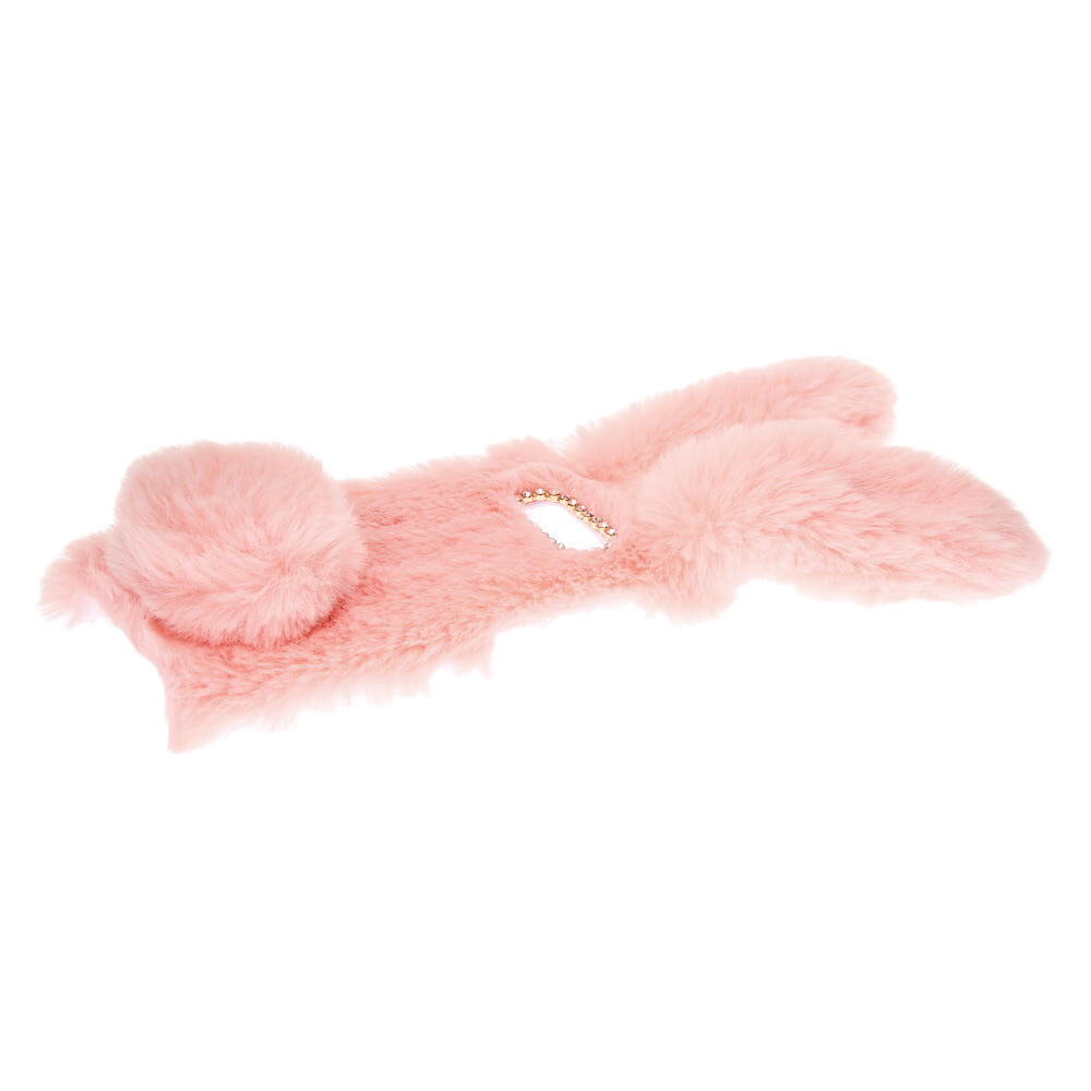 Pink Fur Bunny Phone Case - Fits Samsung Galaxy S8,