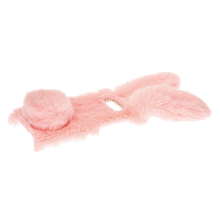 Pink Fur Bunny Phone Case - Fits Samsung Galaxy S8,