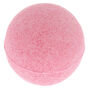 Bombe de bain rose &eacute;moji licorne qui pleure,
