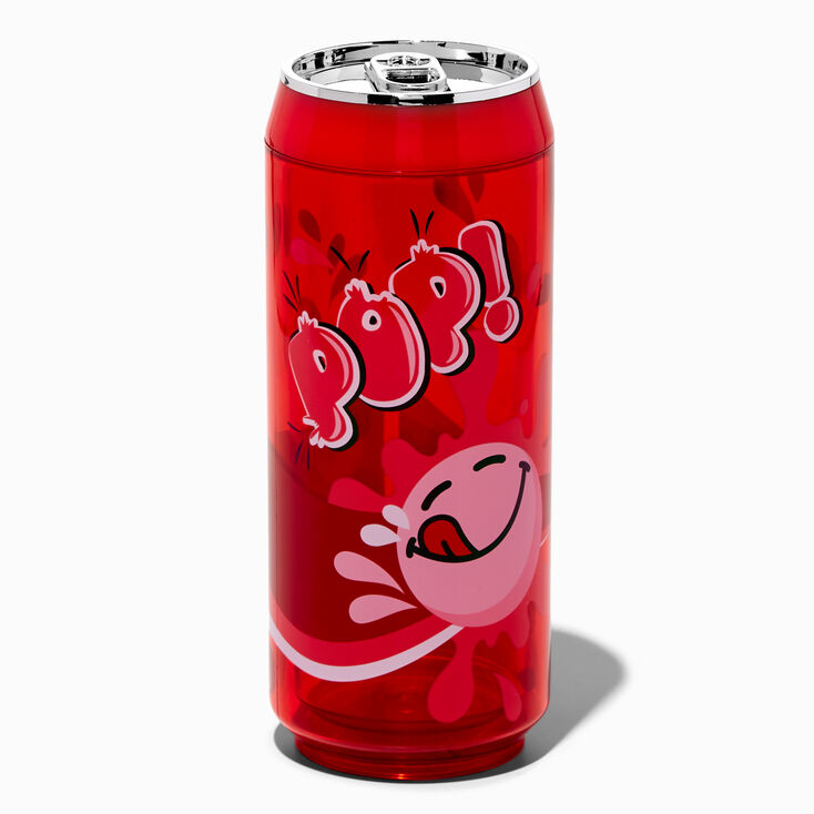 Gourde rouge canette de soda