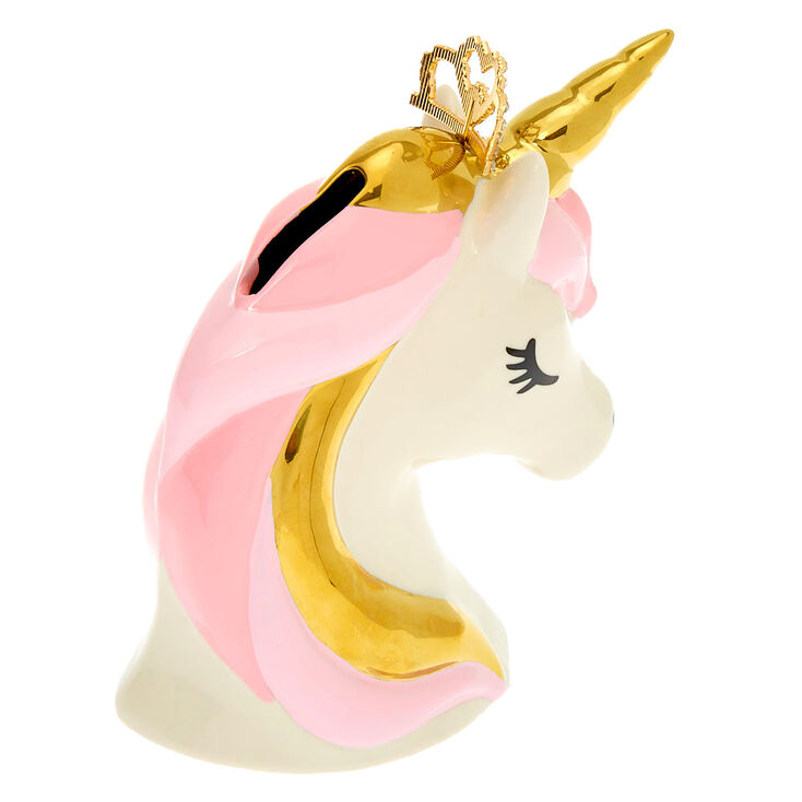 Claire&#39;s Club Unicorn Coin Bank,