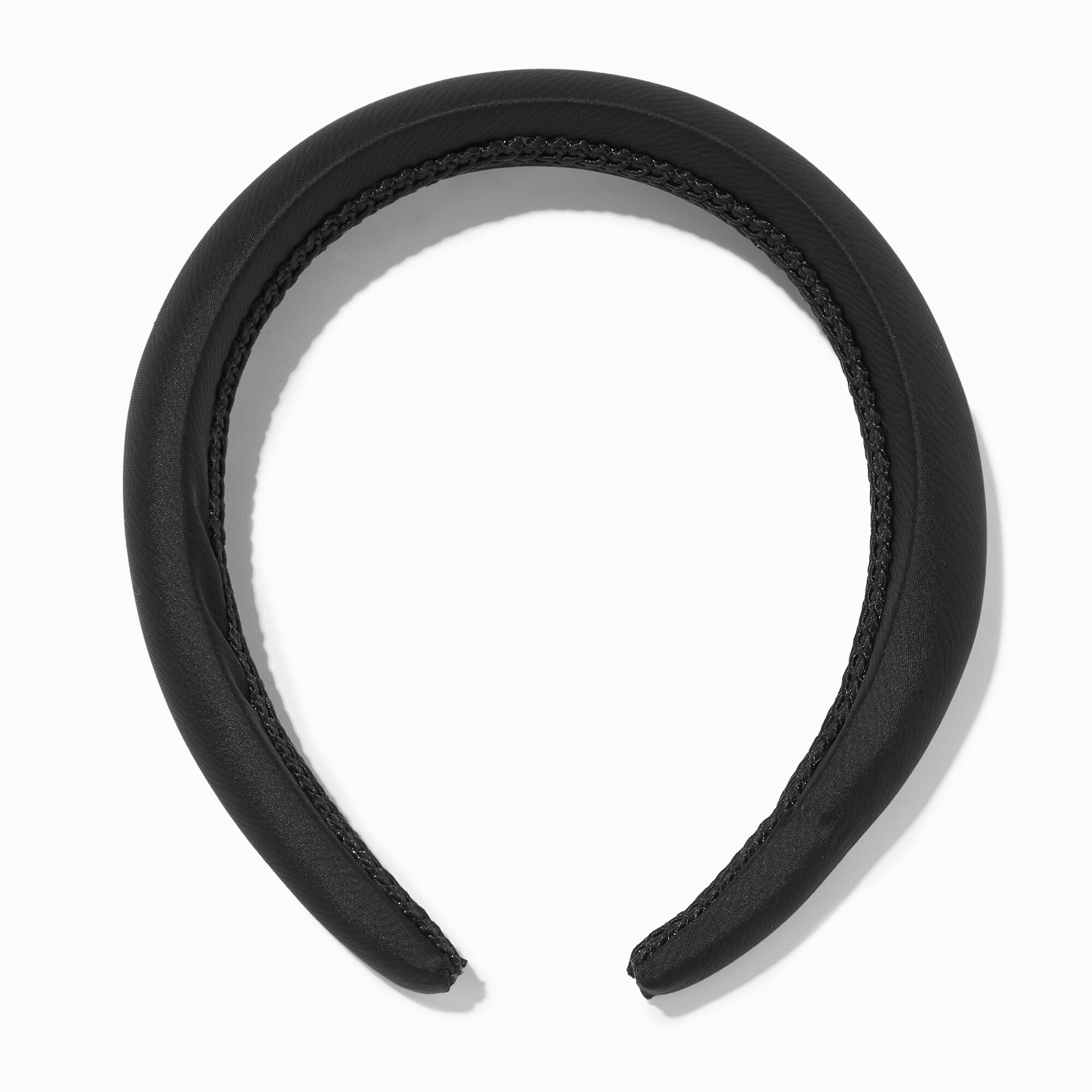 View Claires Silk Puffy Headband Black information