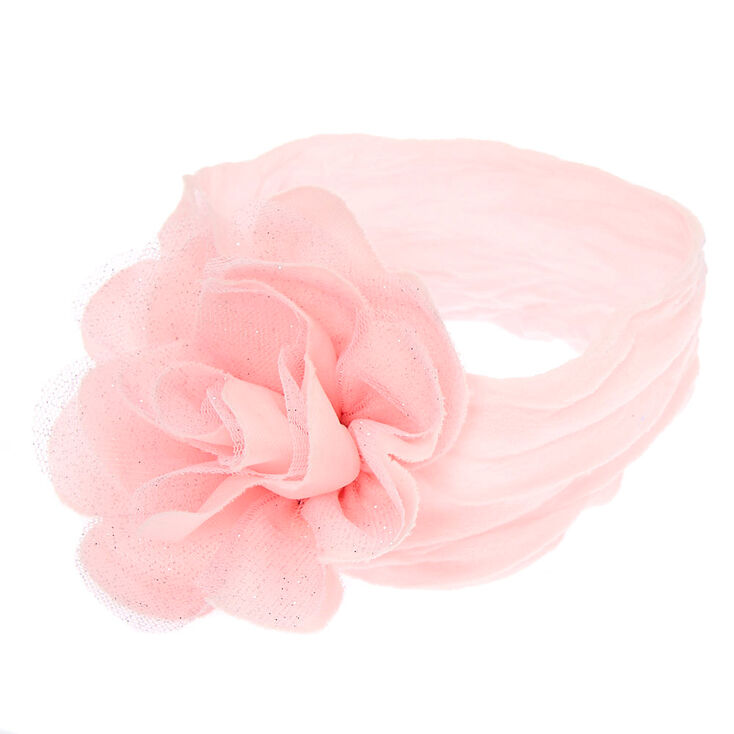 Claire's Bandeau floral Club Claire's - Rose