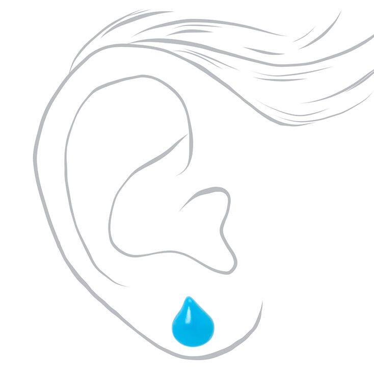 Weather Report Assorted Stud Earrings - 6 Pack,