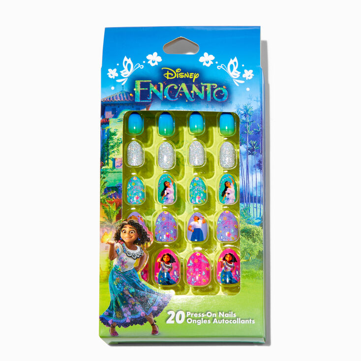 Disney Encanto Stiletto Press On Faux Nail Set - 20 Pack,