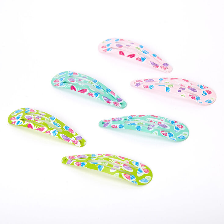 Barrettes clic clac papillon Claire&#39;s&nbsp;Club - Lot de 6,