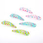Barrettes clic clac papillon Claire&#39;s&nbsp;Club - Lot de 6,