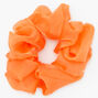 Giant Satin Hair Scrunchie - Orange,