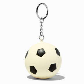 Porte-cl&eacute;s boule anti-stress ballon de foot,