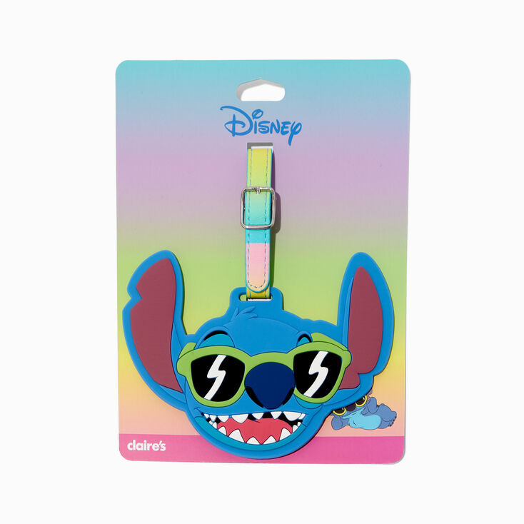 Disney Stitch Claire&#39;s Exclusive Summer Luggage Tag,