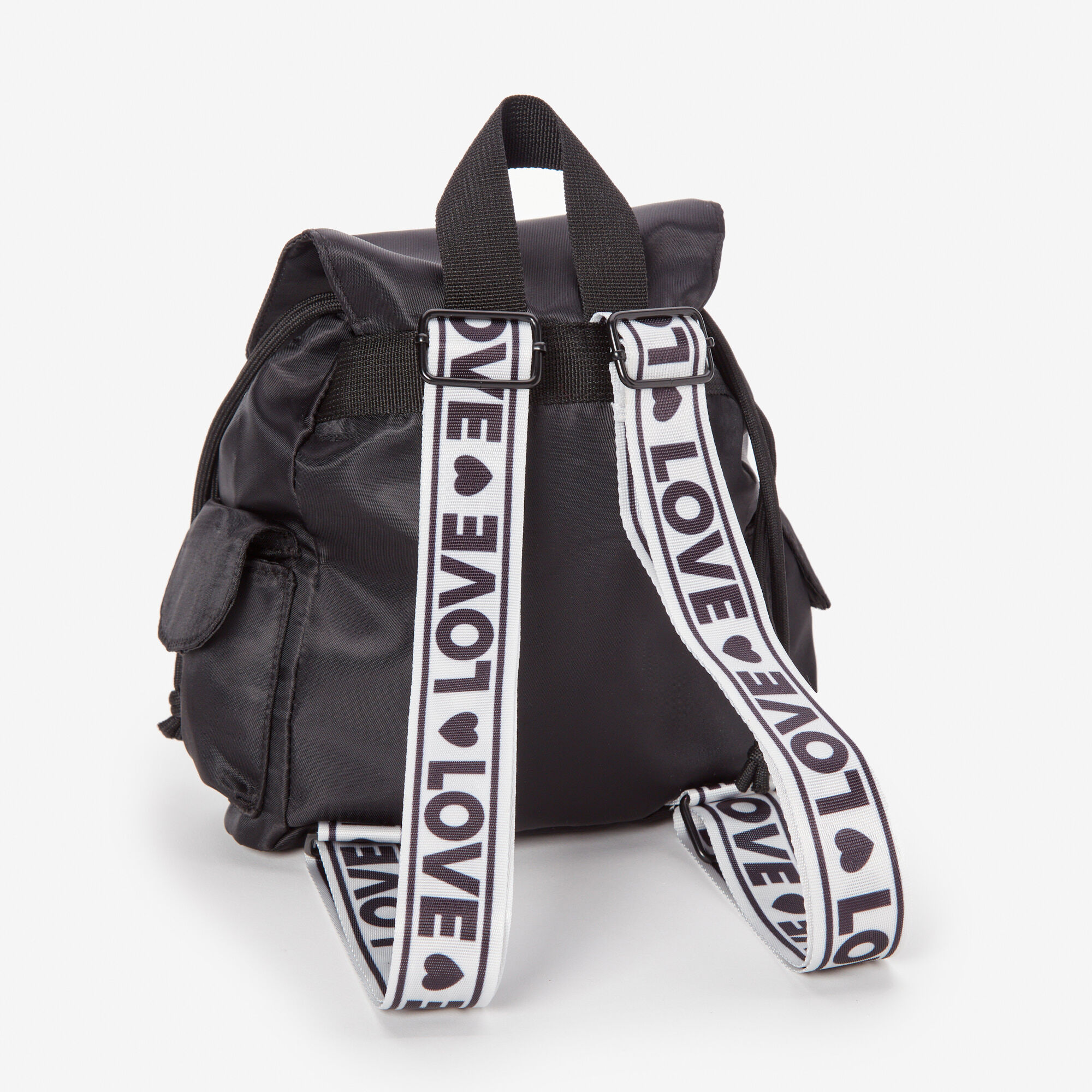 Black Love Mini Backpack Claire s US