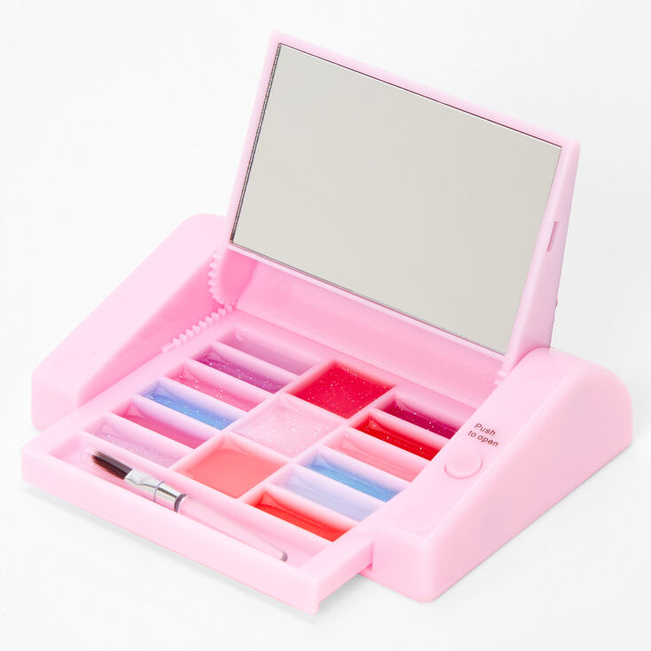 Pink Unicorn Bling Mechanical Lip Gloss Set,