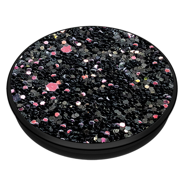 PopSocket PopGrip noir scintillant,
