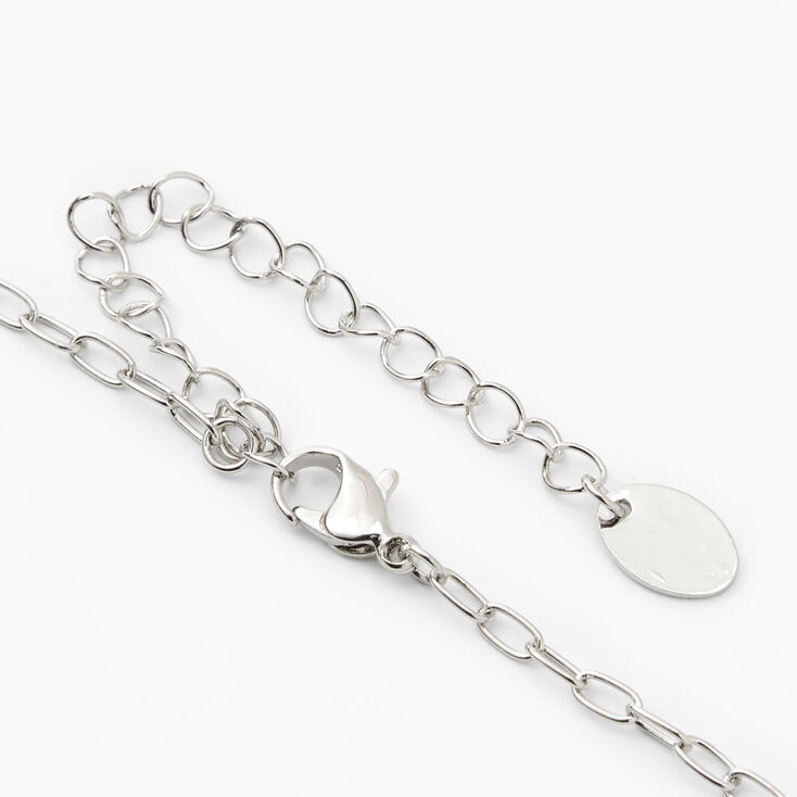 Silver Heart, Fireball, Key, &amp; &quot;Dream&quot; Charm Pendant Necklace,