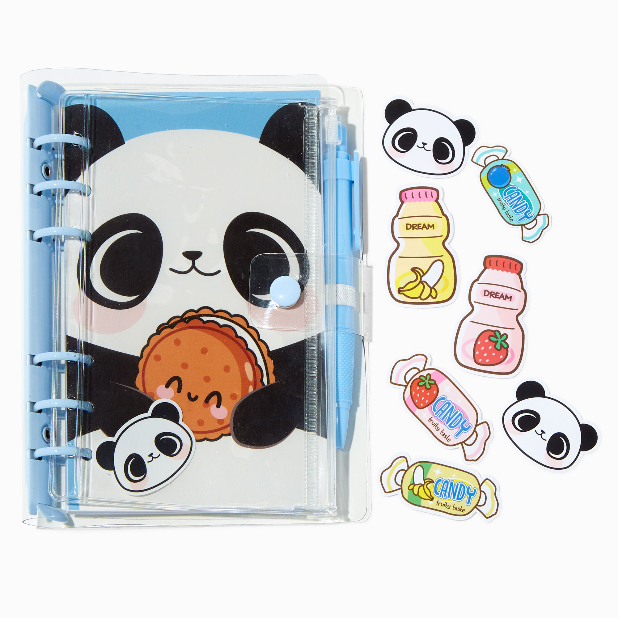 View Claires Dessert Panda Agenda Blue information