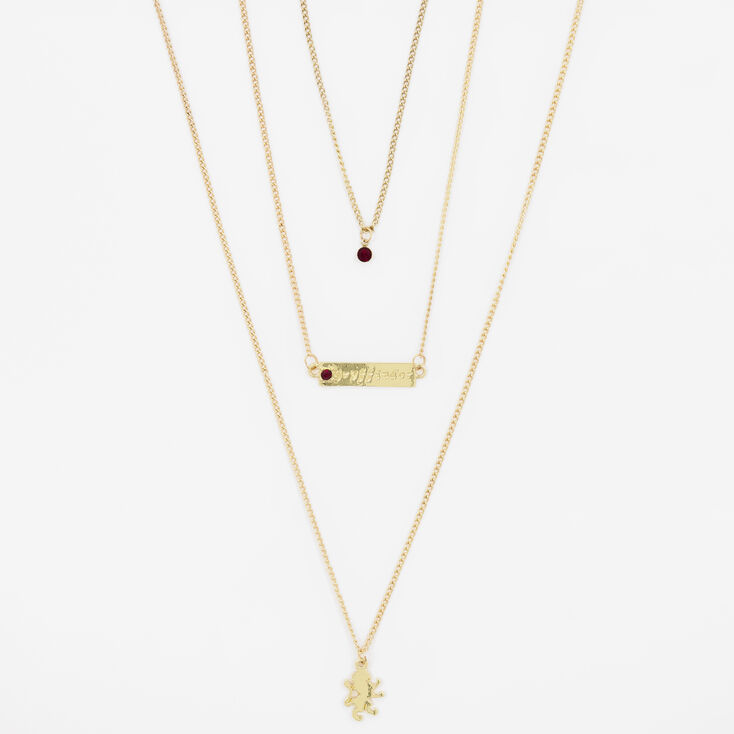 Collier Gryffondor Harry Potter&trade; - Lot de 3,