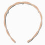 Blush Pink Marble Twist Headband,