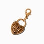 T H E M E x Claire&#39;s Gold-tone Heart Lock Charm,