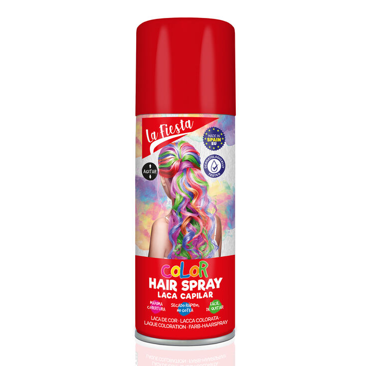 Laque &agrave; paillettes color&eacute;e La Fiesta - Rouge,