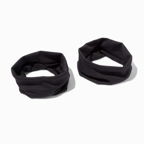 Black Headwraps - 2 Pack,