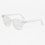 Transparent Retro Clear Lens Frames,