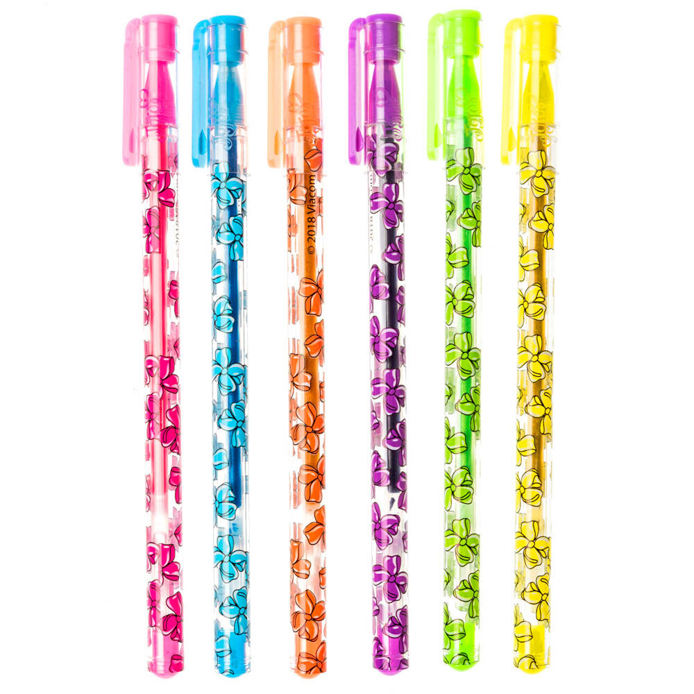 neon gel pens