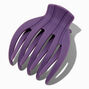 Matte Plum Finger Yoga Hair Claw,