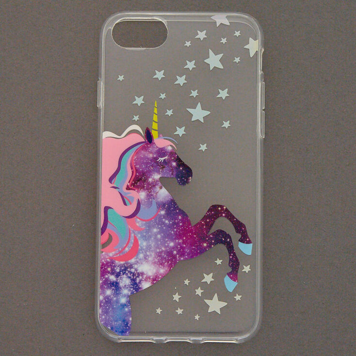 Coque de portable licorne galactique - Compatible avec iPhone 6/7/8,