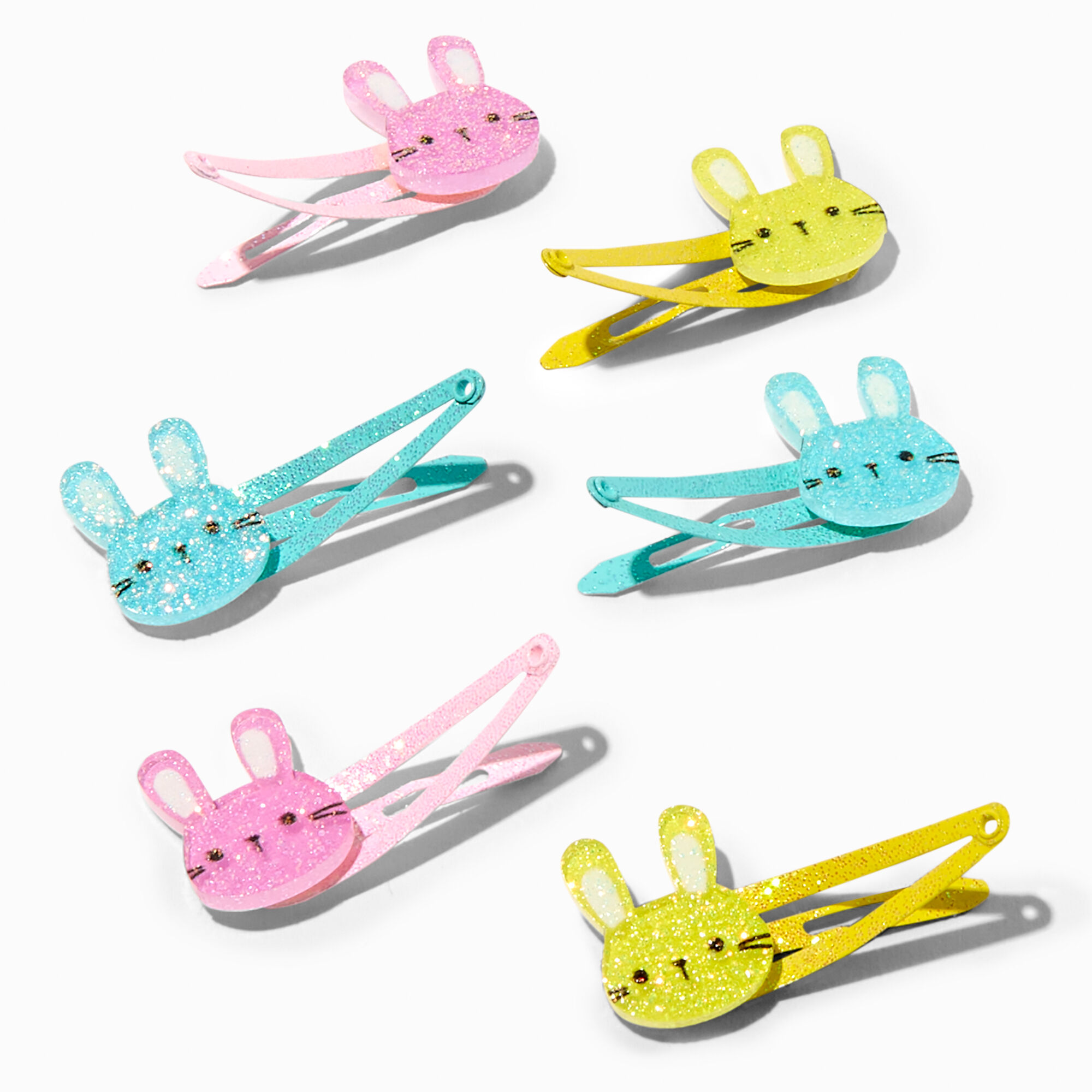 Claire's Club Glitter Spring Critter Snap Hair Clips 6 Pack $3.99 (reg $8)