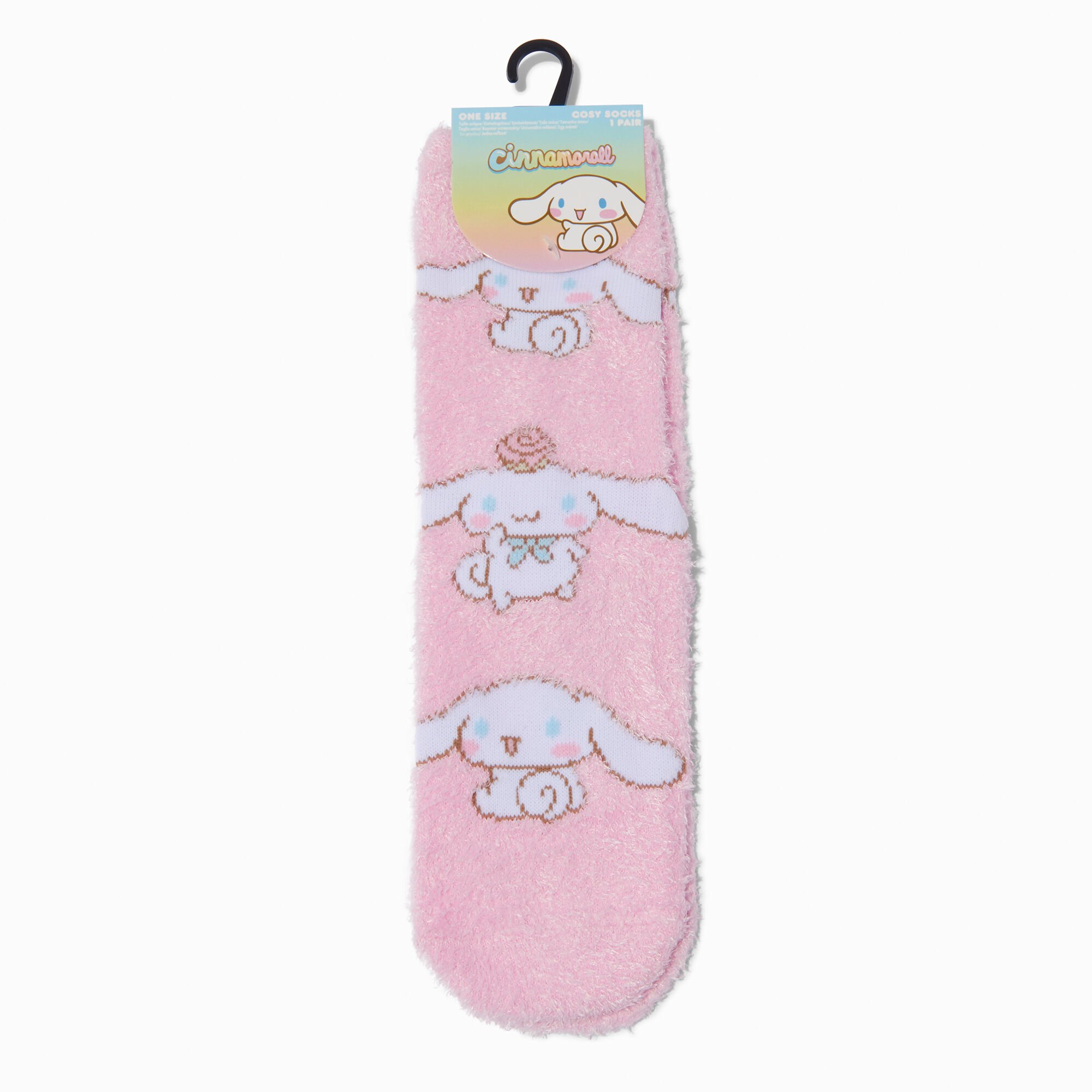 Chaussettes douillettes bonbons Cinnamoroll™ - 1 paire,