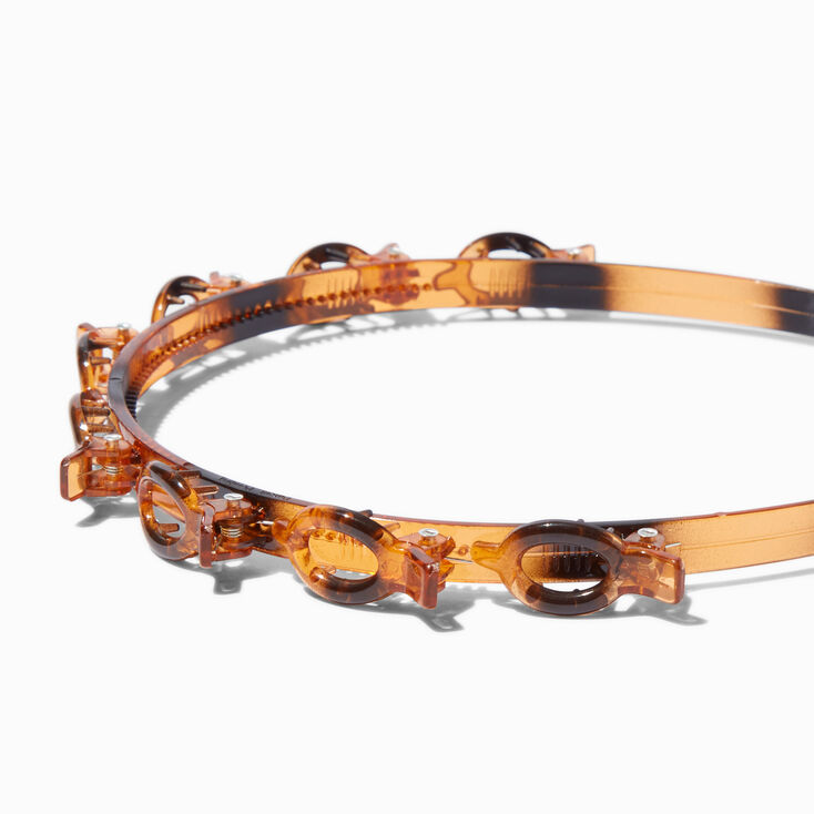 Localoc&reg; for Claire&#39;s Twist &#39;n&#39; Clip&reg; Tortoiseshell Headband,