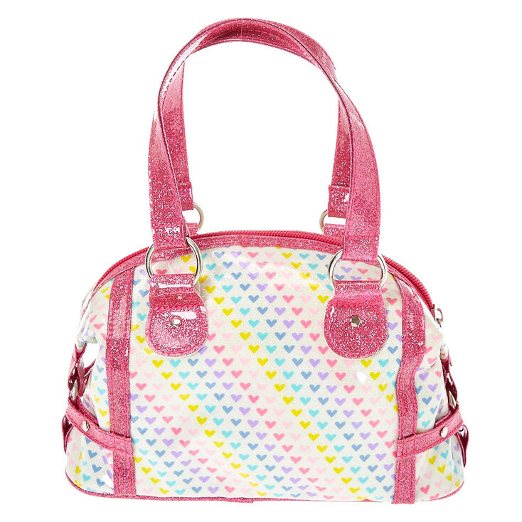 Sac &agrave; mains pour enfants &agrave; coeur &eacute;tincelant,