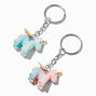 Porte-cl&eacute;s Best Friends licorne volante - Lot de 5,