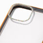 Embellished Clear/Blush Pink Phone Case - Fits iPhone&reg; 12 Pro Max,
