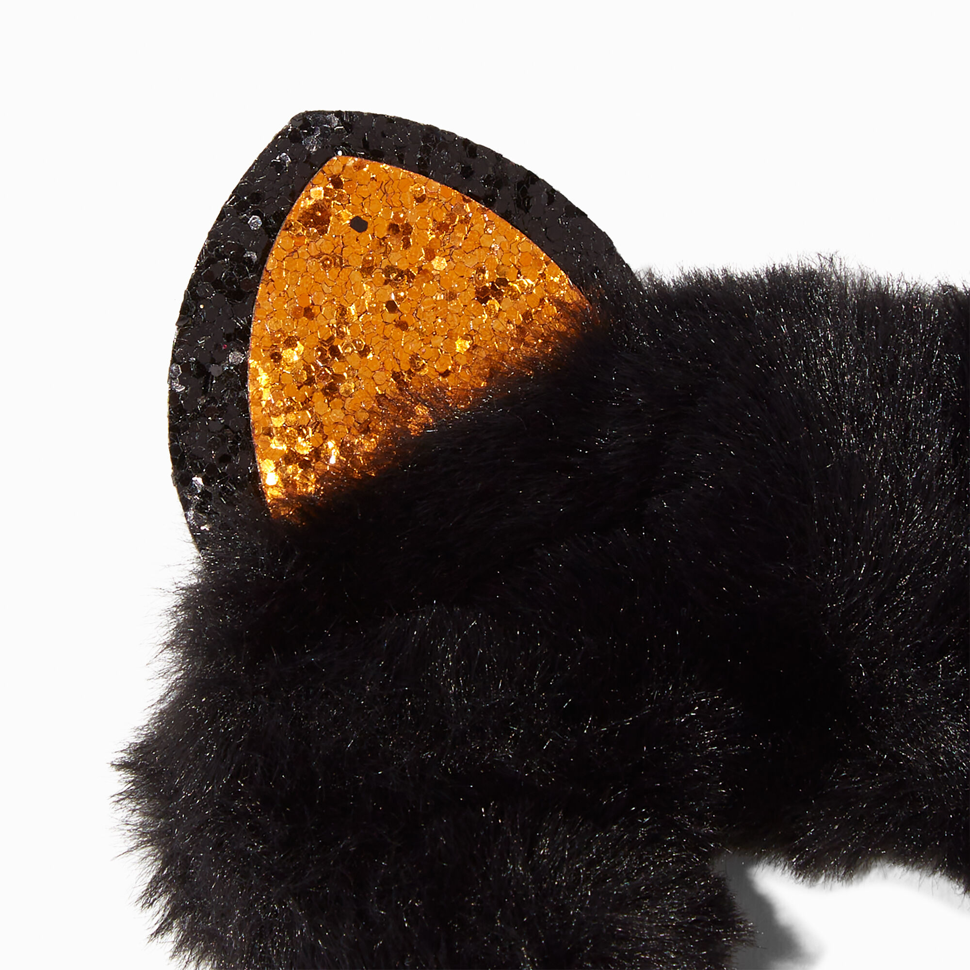 Black Cat Ears Giant Hair Scrunchie,