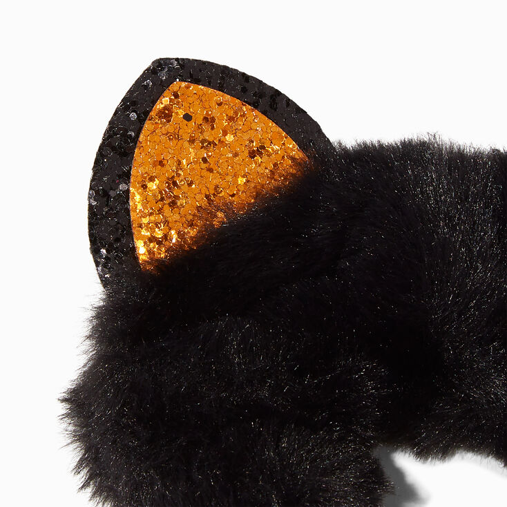 Black Cat Ears Giant Hair Scrunchie,